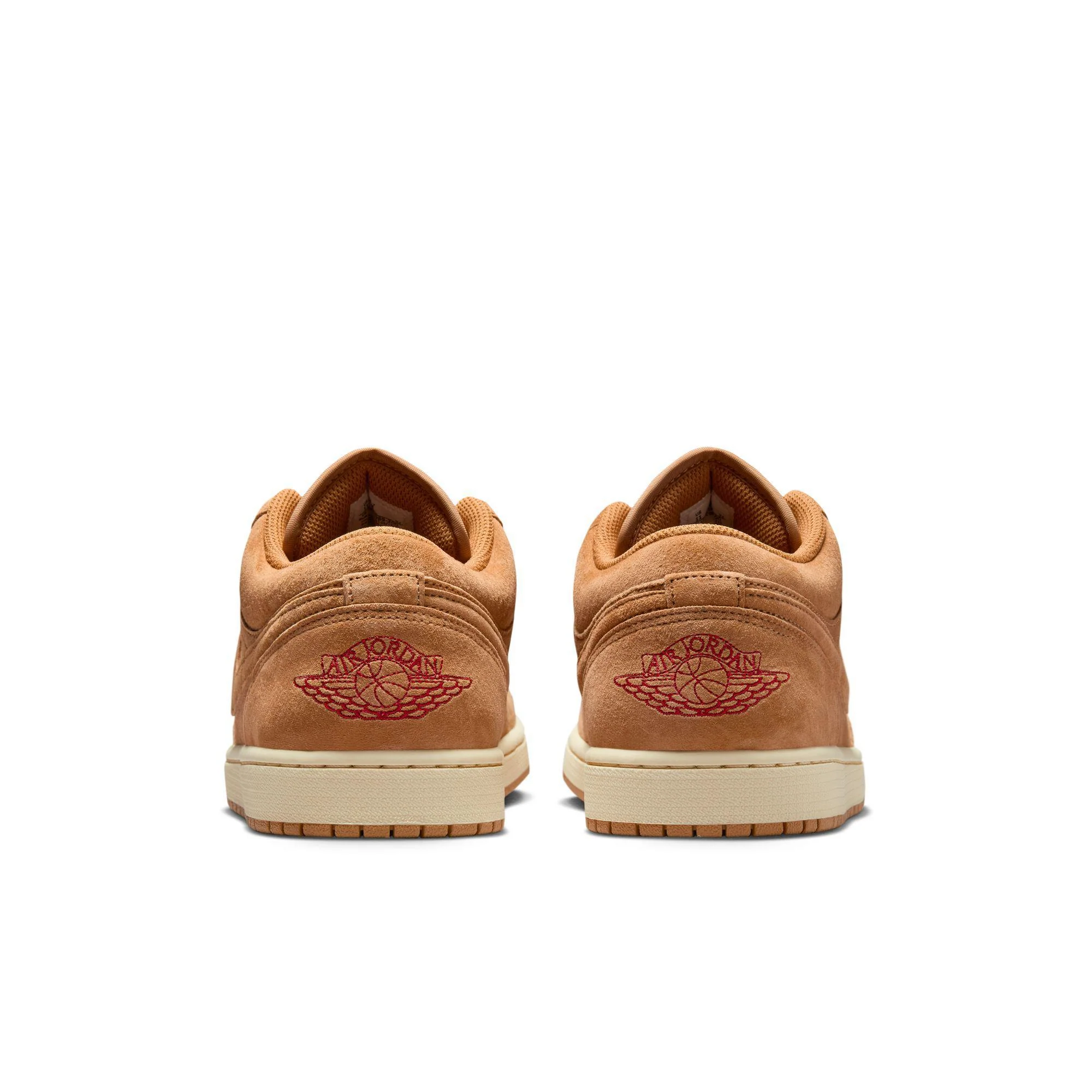 Air Jordan 1 Low SE Flax/Flax-Varsity Red-Muslin - Image 3