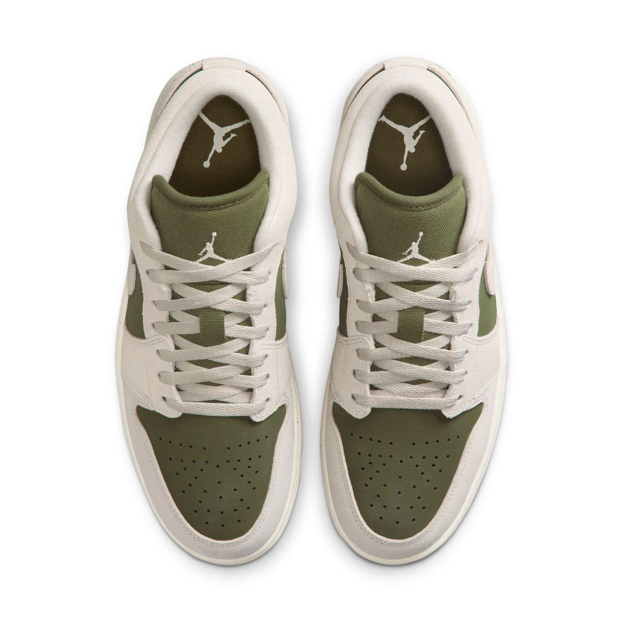 Air Jordan 1 Low SE Medium Olive-Light Orewood Brown-Sail - Image 4
