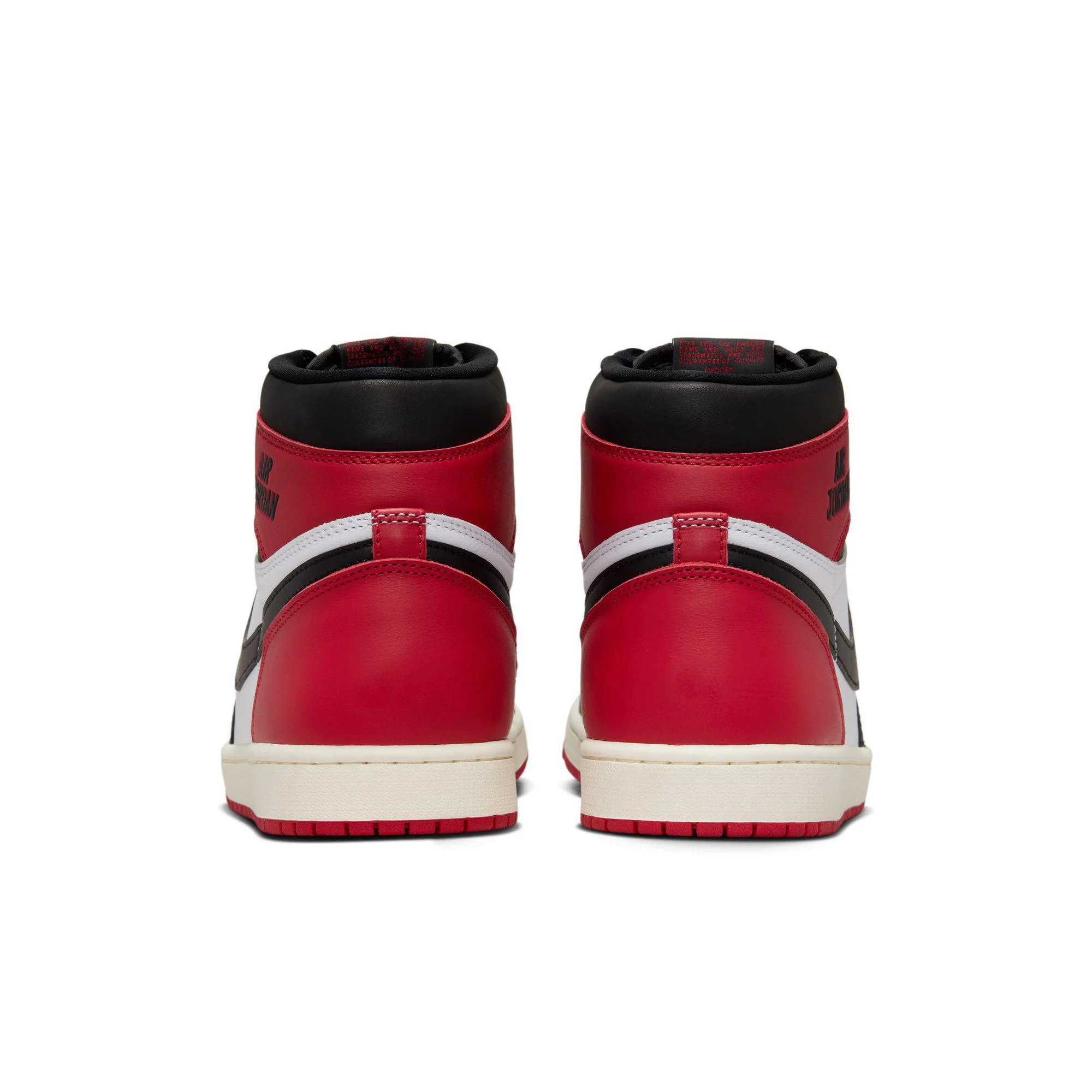 Air Jordan 1 Retro High OG White/Black-Varsity Red-Sail - Image 3
