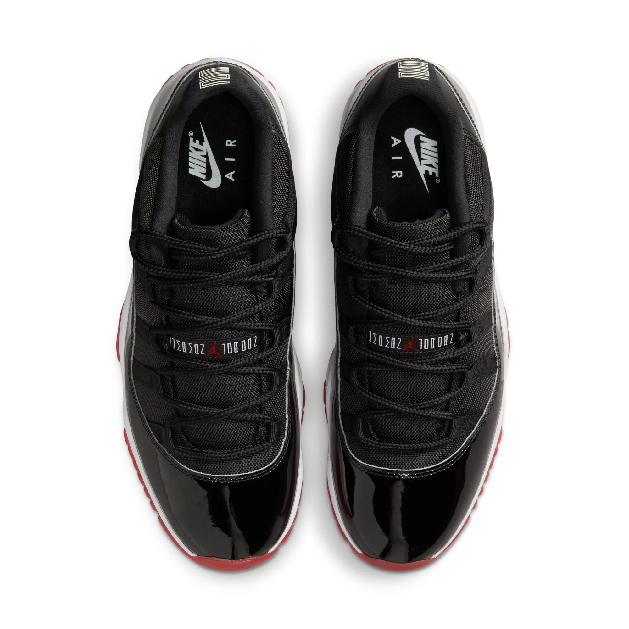 Air Jordan 11 Retro Low Black/Varsity Red-White - Image 5