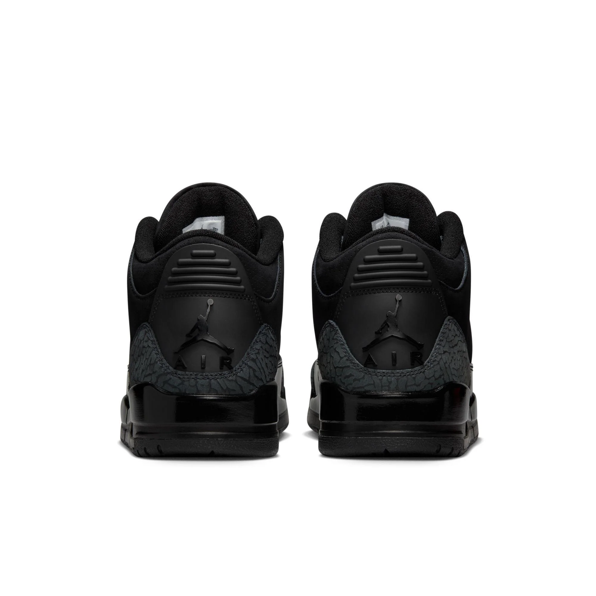 Air Jordan 3 Retro Black/Dark Charcoal-White - Image 3