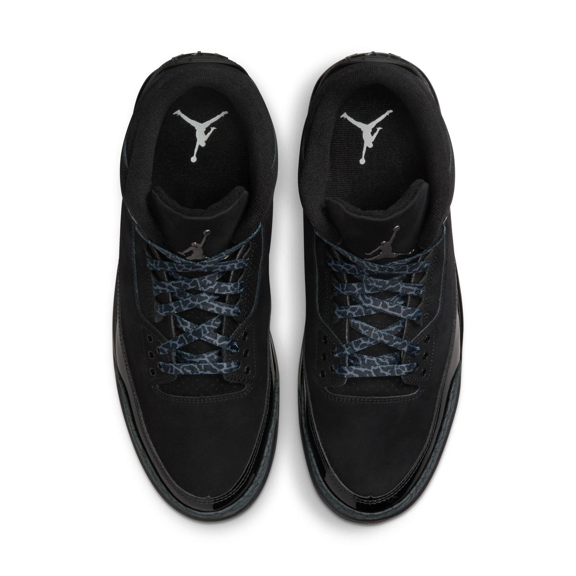 Air Jordan 3 Retro Black/Dark Charcoal-White - Image 4