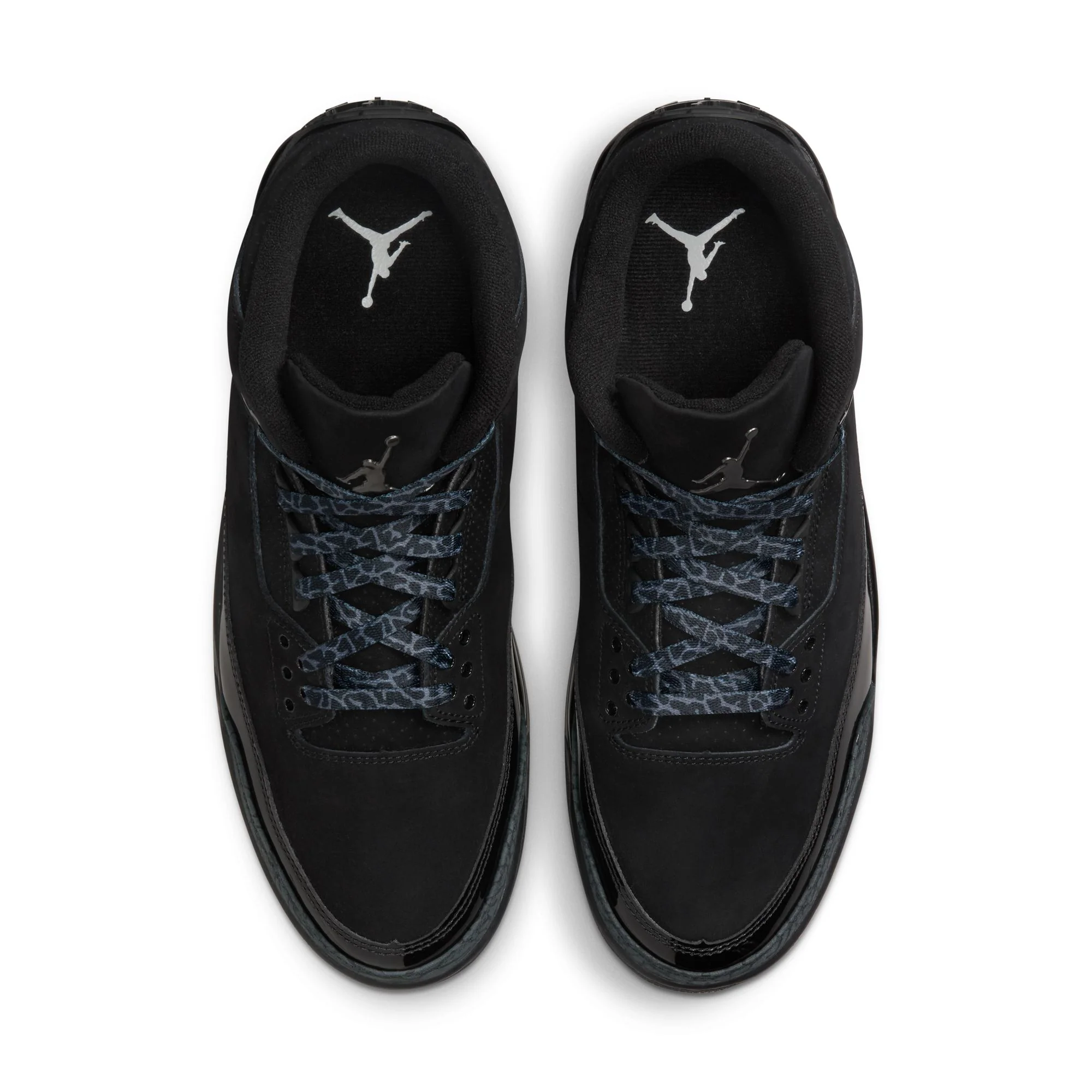 Air Jordan 3 Retro Black/Dark Charcoal-White - Image 9