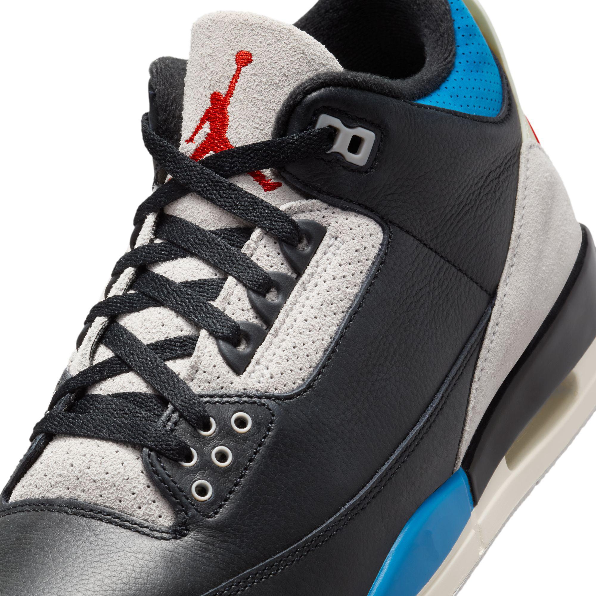 Air Jordan 3 Retro OG Black/Chill Red-Neutral Grey - Image 5