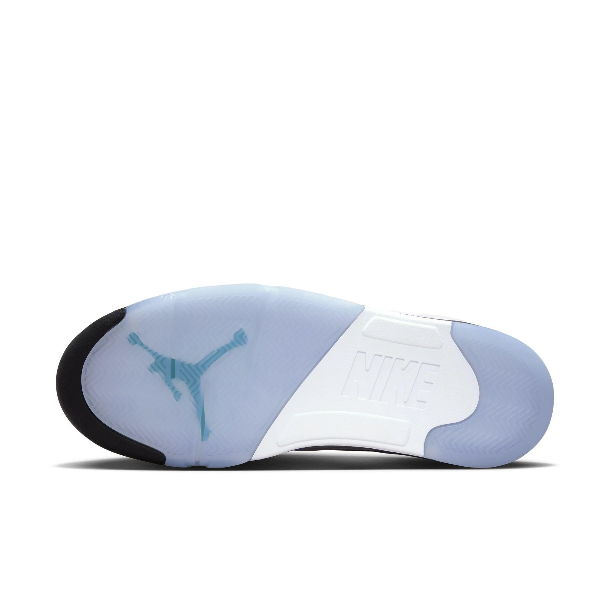 Air Jordan 5 Retro OG White/New Emerald-Grape Ice-Black - Image 6