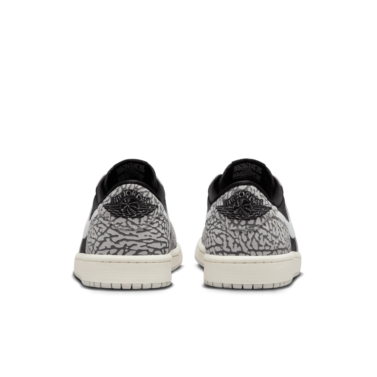MENS AIR JORDAN RETRO 1 LOW OG ''CEMENT LOW'' - Image 3