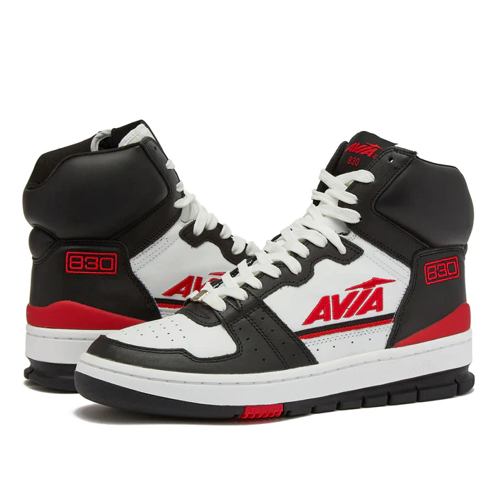 AVIA LEGACY 830 (MENS) BLACK / WHITE / RED - Image 3