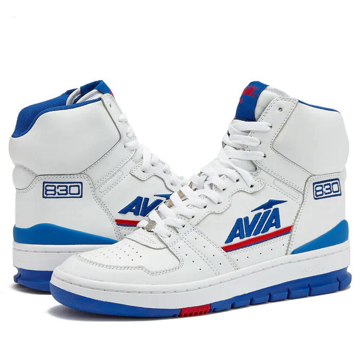 MENS AVIA LEGACY 830 WHITE / ROYAL BLUE-RED - Image 3