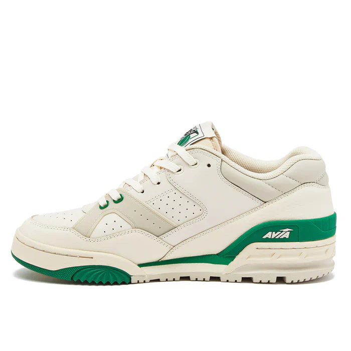 Avia Legacy 855 LOW (MENS) WHITE-CREAM/ CLASSIC GREEN - Image 3