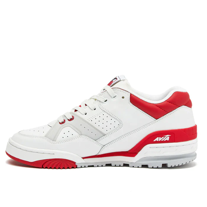 MENS AVIA LEGACY 855 LOW WHITE /TECH GREY-RED - Image 2