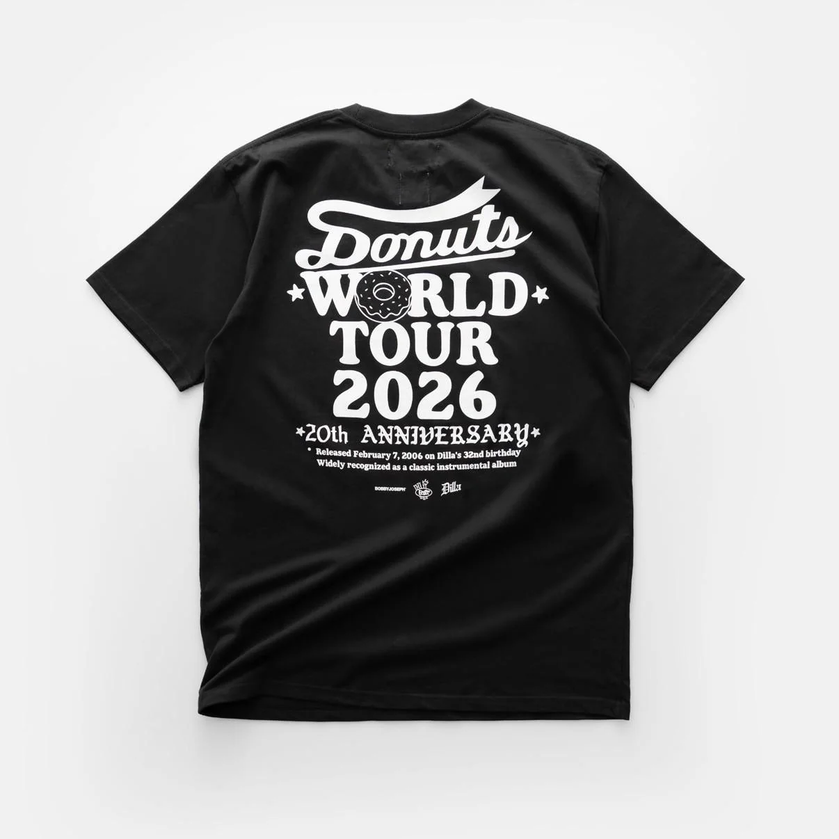 Bobby Joseph Dilla Donuts Anniversary T-Shirt - Image 2