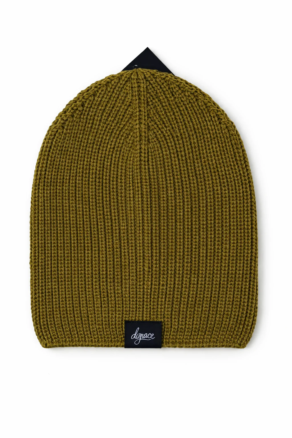 D.Grace Buckle-Back Beanie Army Green - Image 2