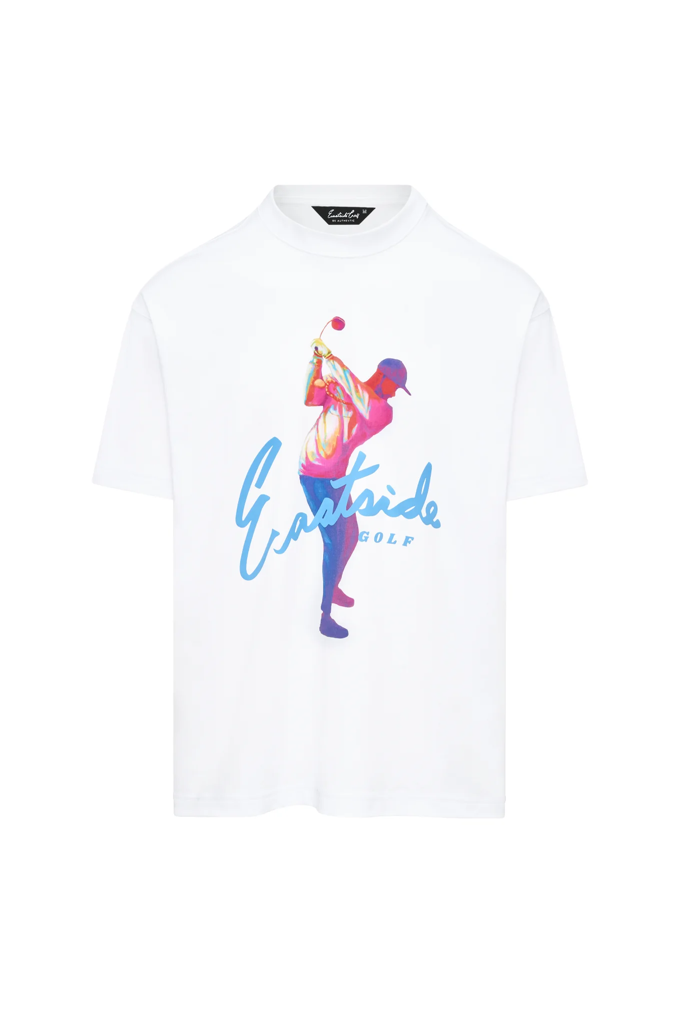 Eastside Golf Miami "Be You" Tee Bright White
