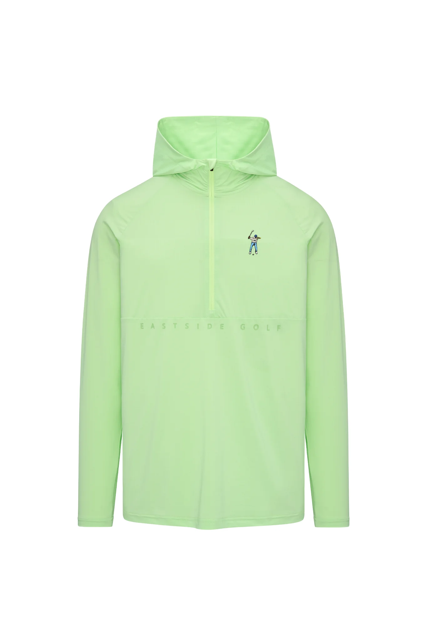 Eastside Golf UV Lightweight Hoodie Paradise Green