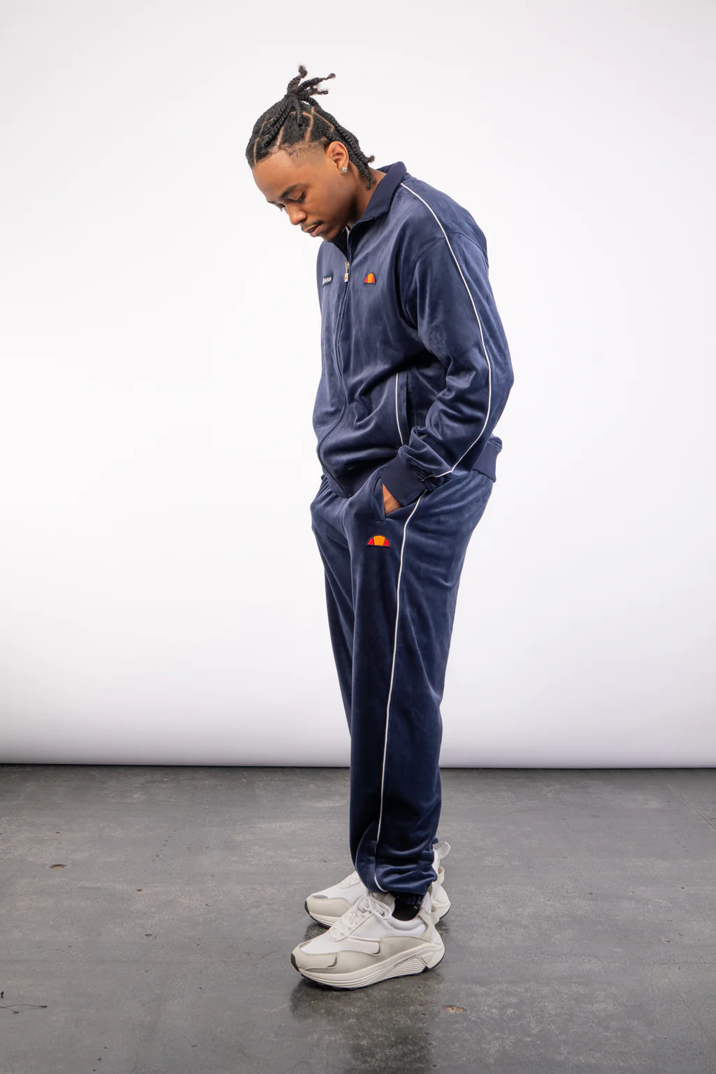 Ellesse Napoli Pant Jog Pant Navy - Image 3