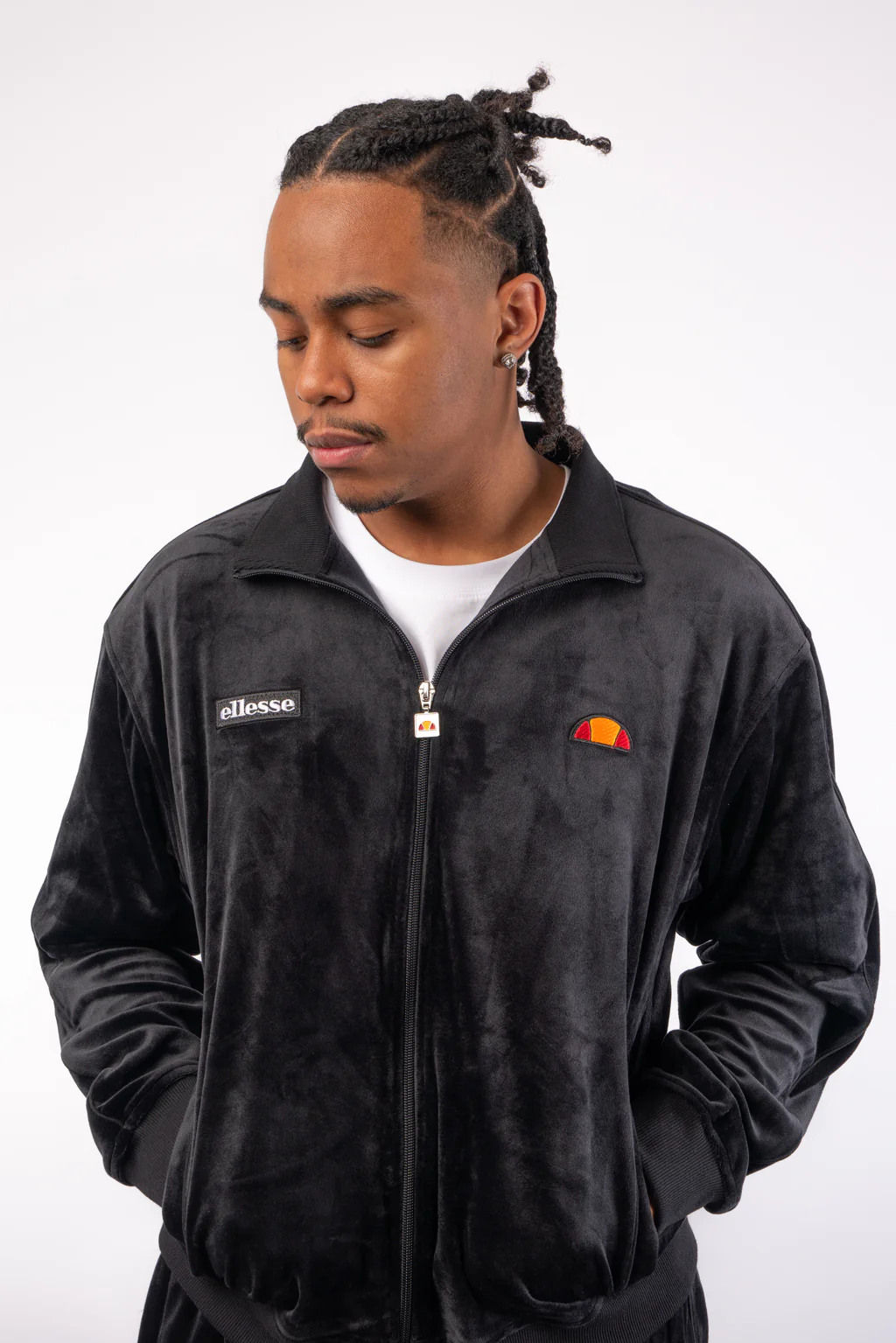 Ellesse Napoli Track Top Black - Image 3