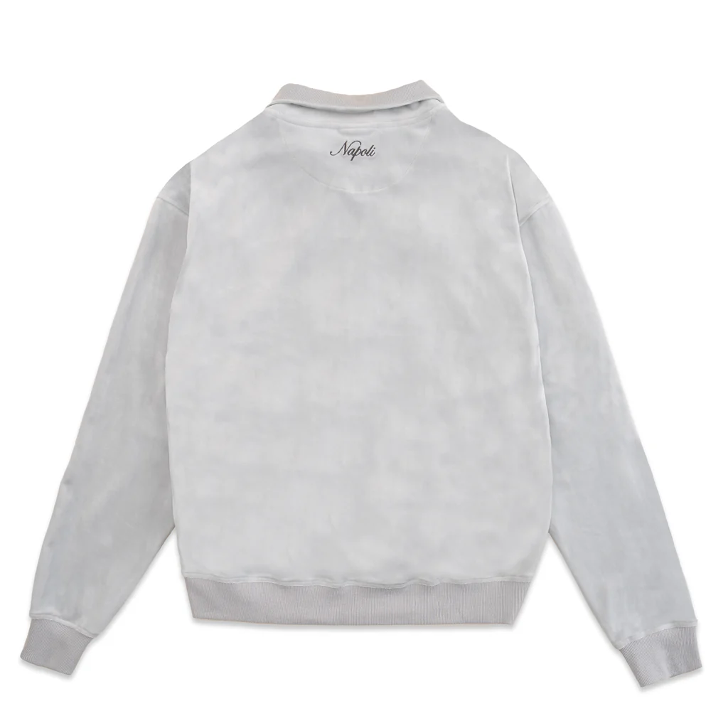 Ellesse Napoli Track Top Light Grey - Image 2