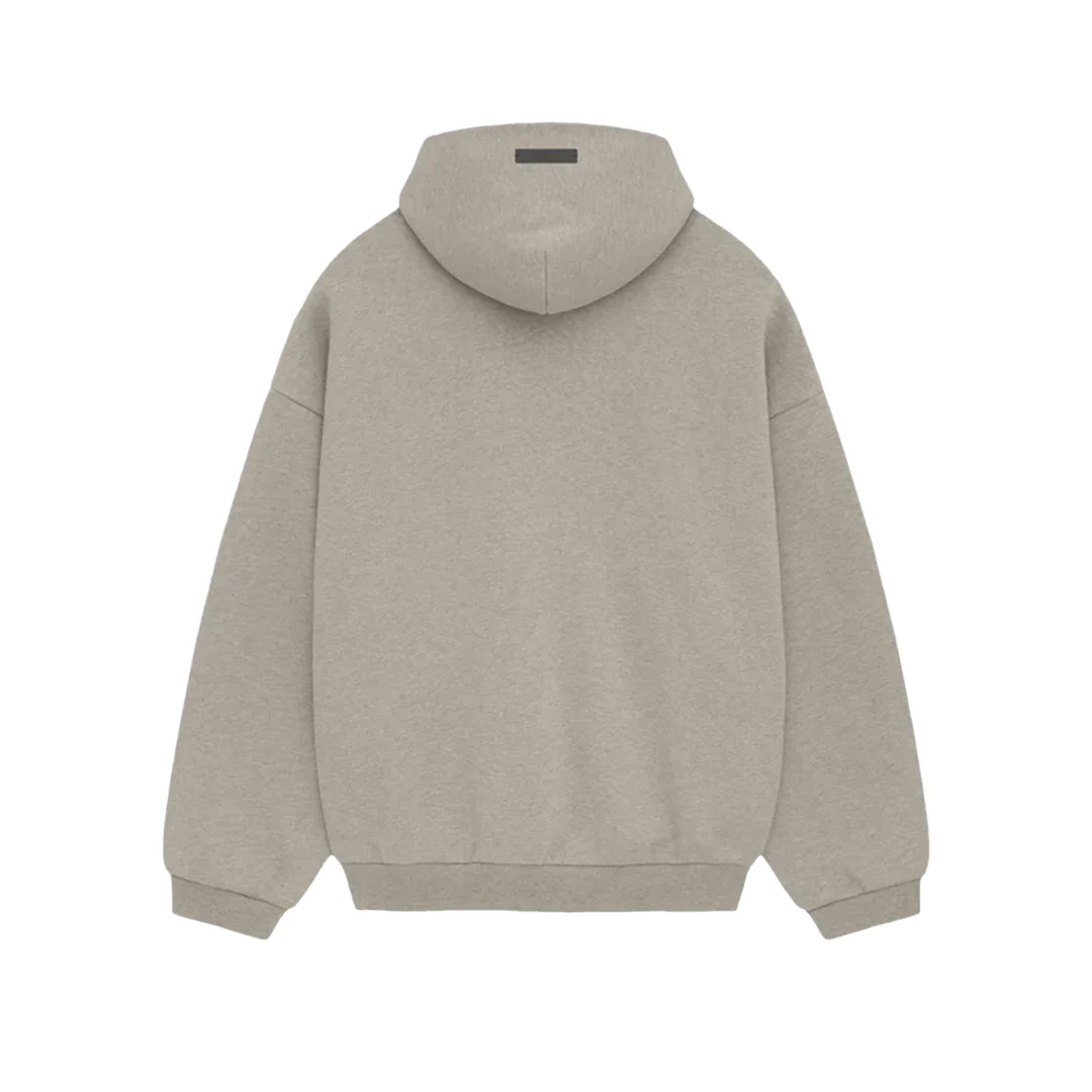 Fear of God Essentials Fleece Hoodie Heather Gray - Image 2