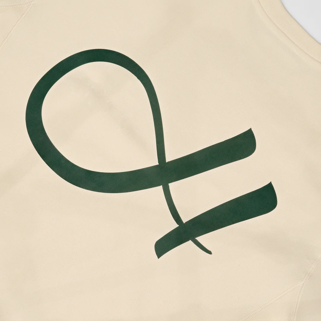 Hush Portland Athletic Club Crewneck Cream - Image 4