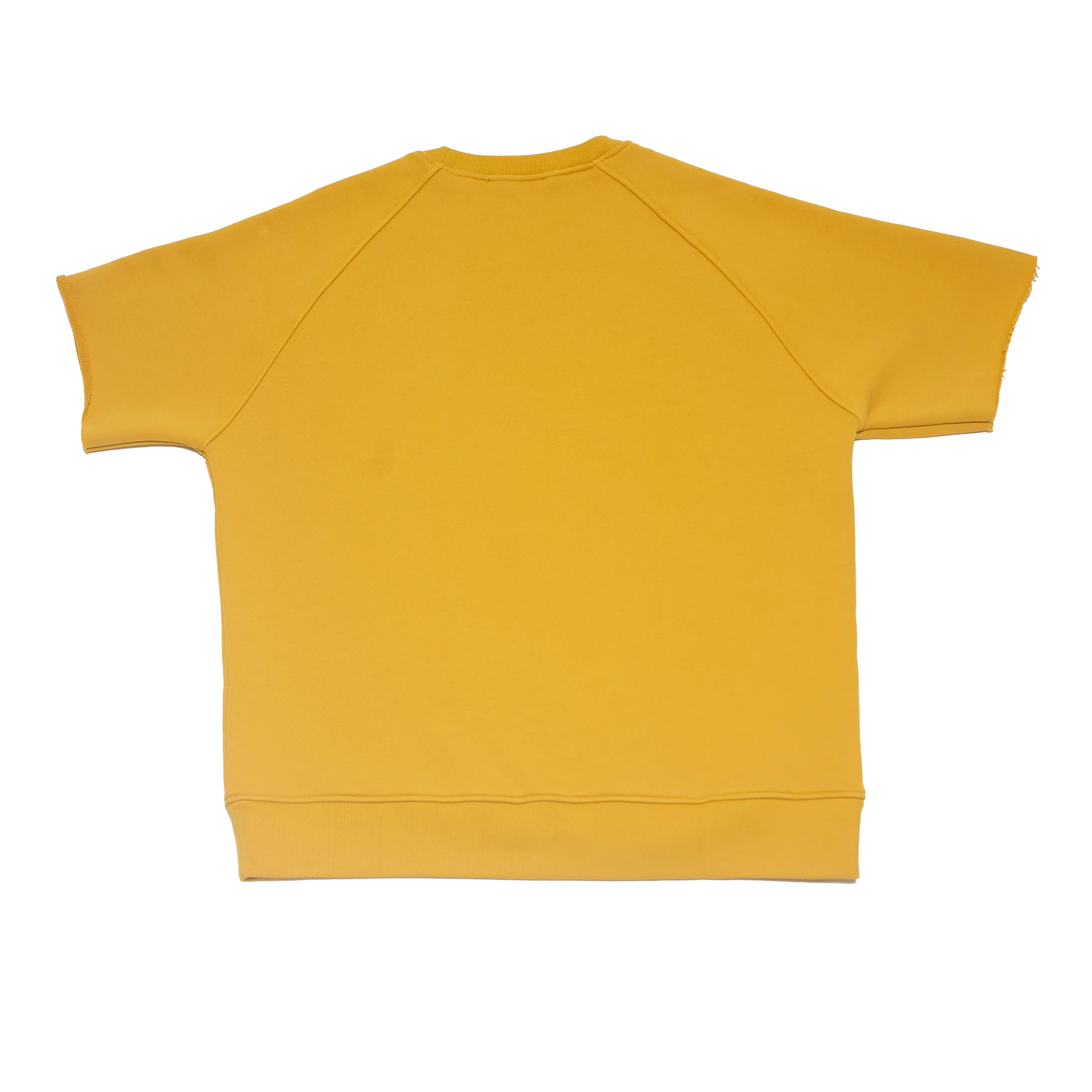Hush Shortsleeve Crewneck Raw Edge "Gold" - Image 2