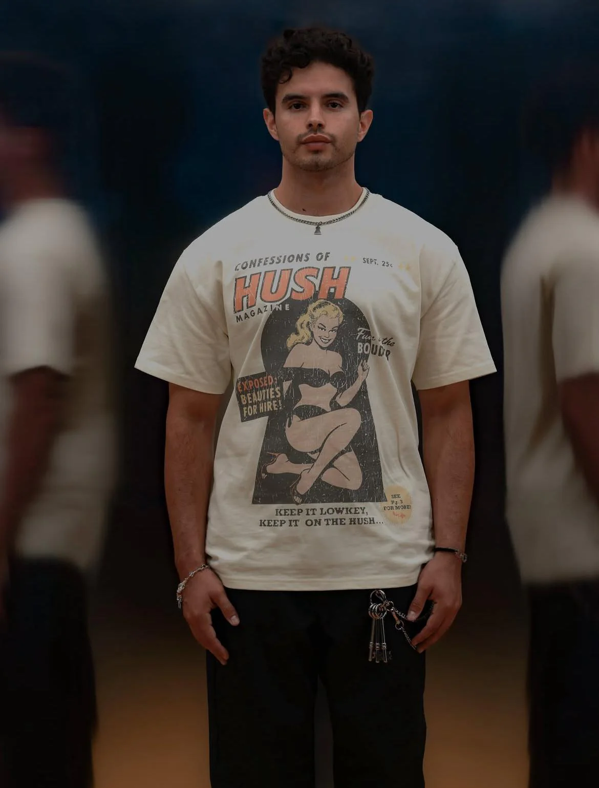 Hush x Lowest of Keys Tee - Image 2