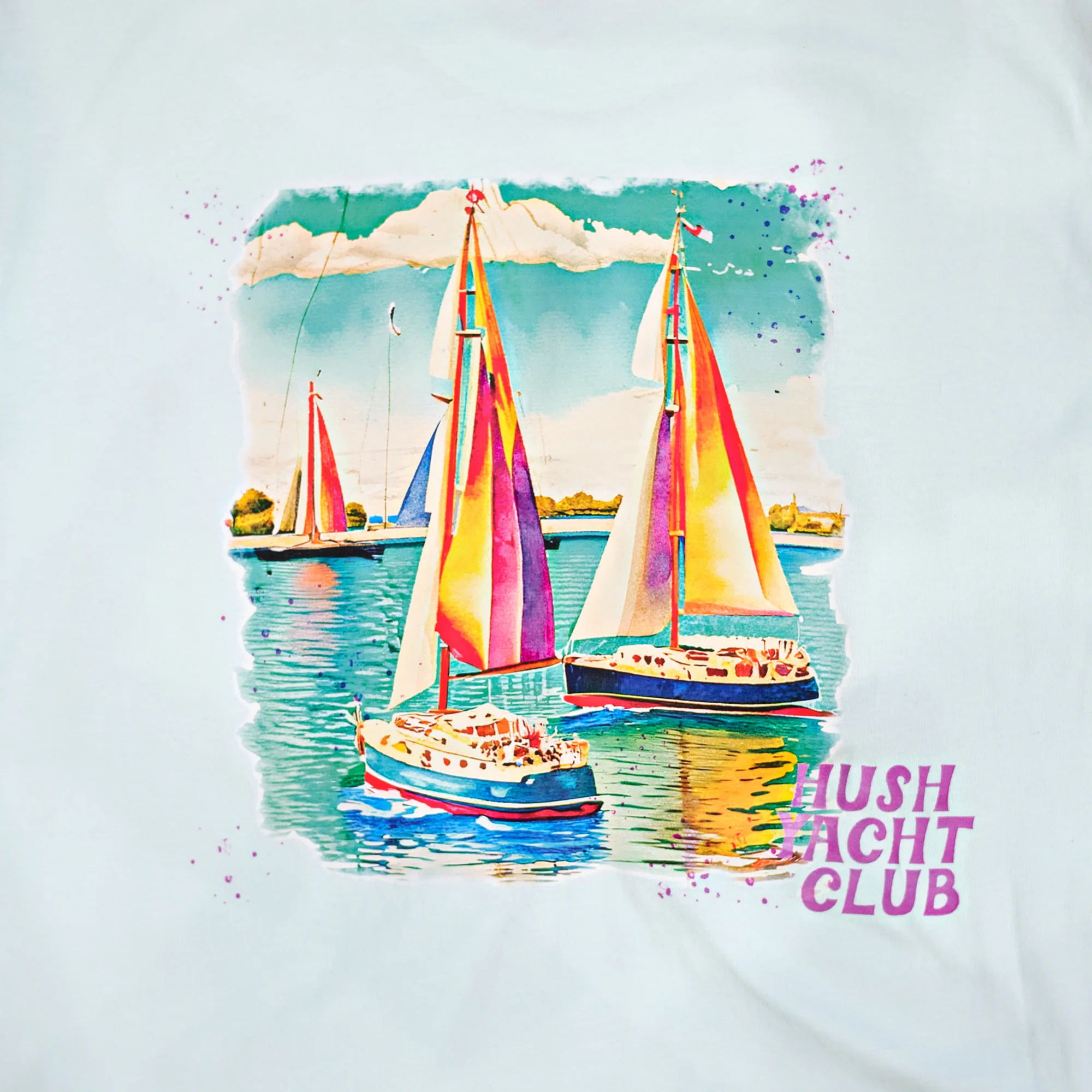 Hush Yacht Club T-Shirt (4 Colors) - Image 12