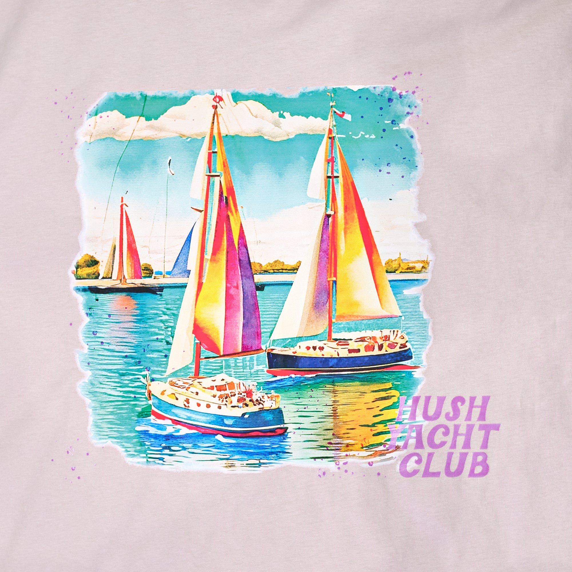 Hush Yacht Club T-Shirt (4 Colors) - Image 9
