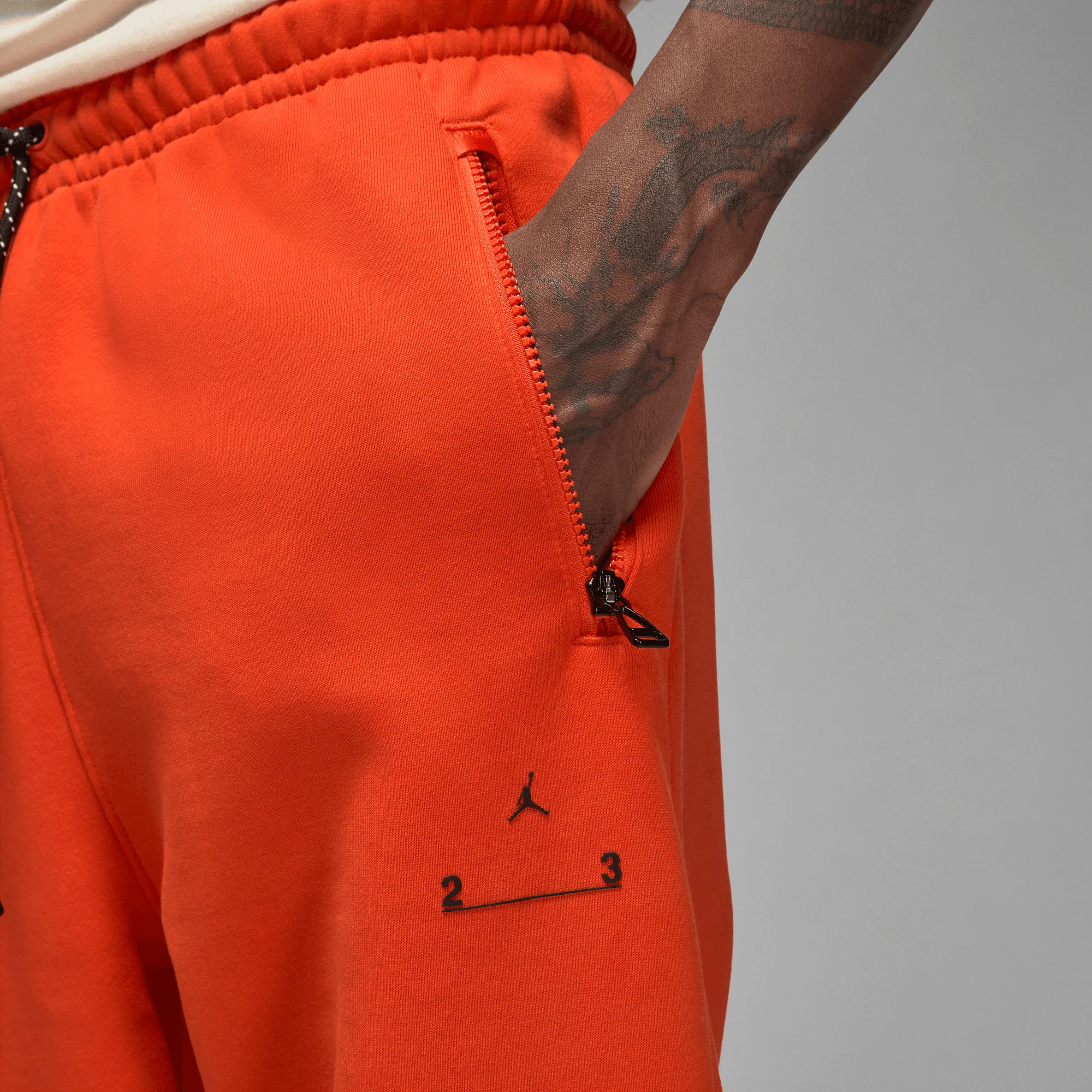 JORDAN 23 ENGINEERED FLEECE JOGGER (ORANGE) - Image 2