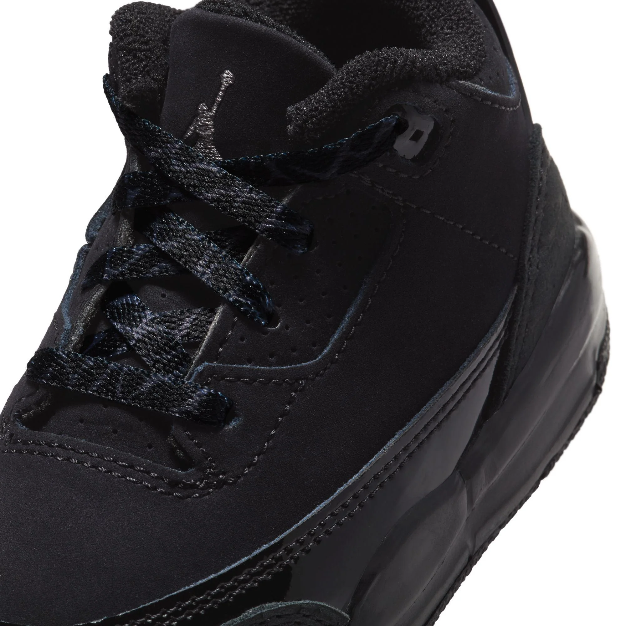 Jordan 3 Retro Baby/Toddler Shoes Black/Dark Charcoal-White - Image 5