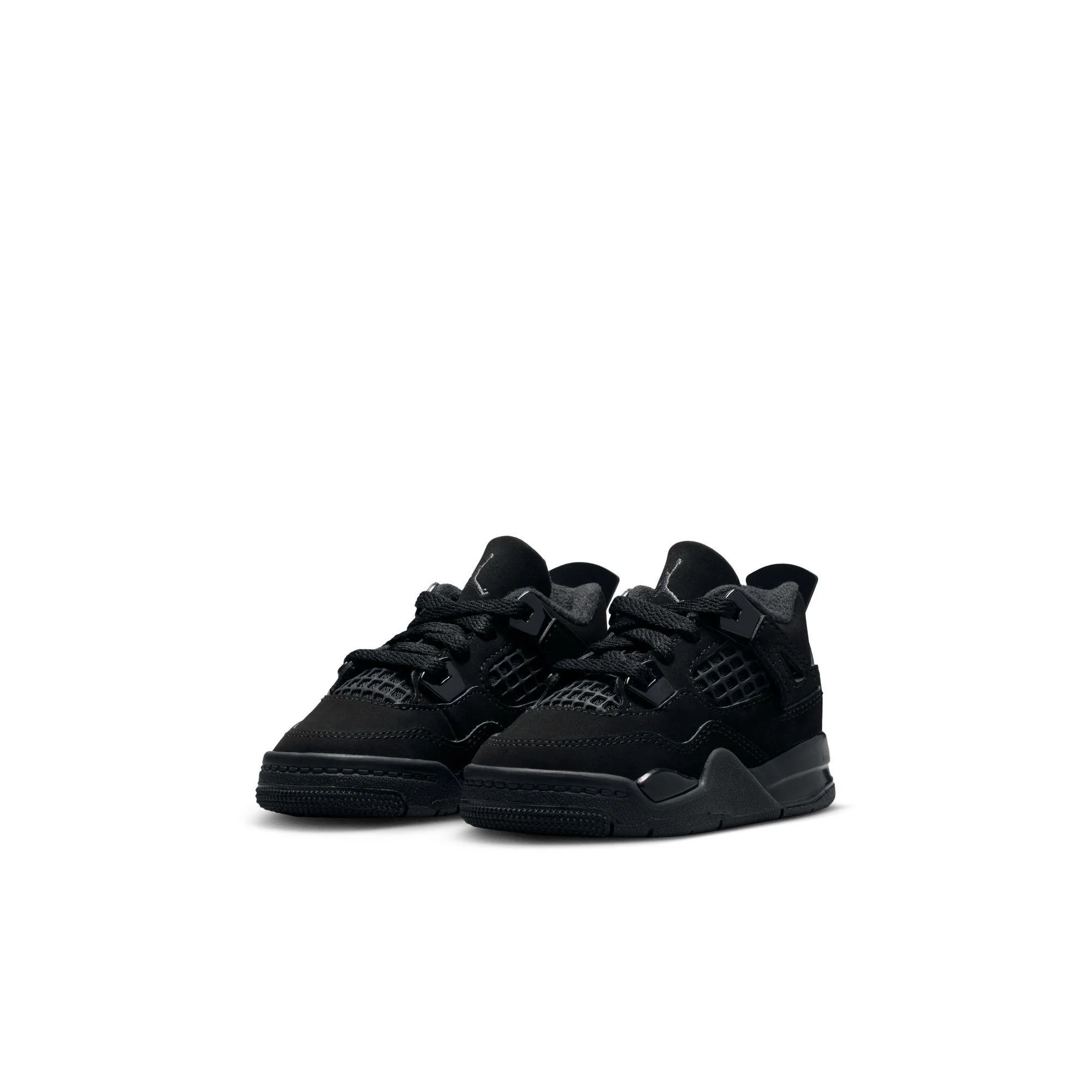Jordan 4 Retro Baby/Toddler Shoes "Black Cat" - Image 2