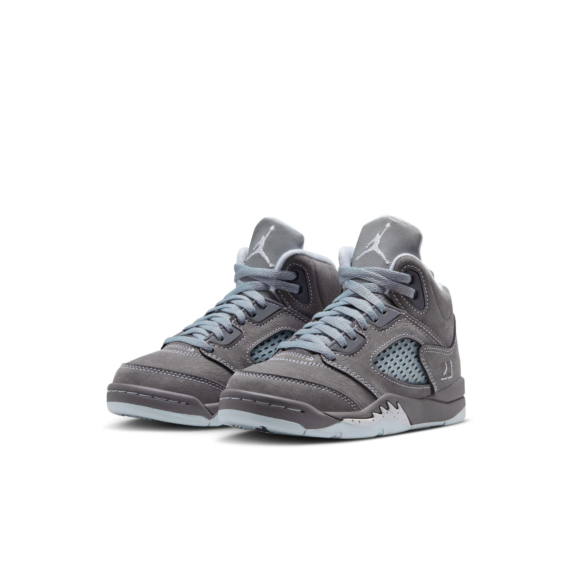 Jordan 5 Retro Little Kids' Shoes "Wolf Grey" - Image 2