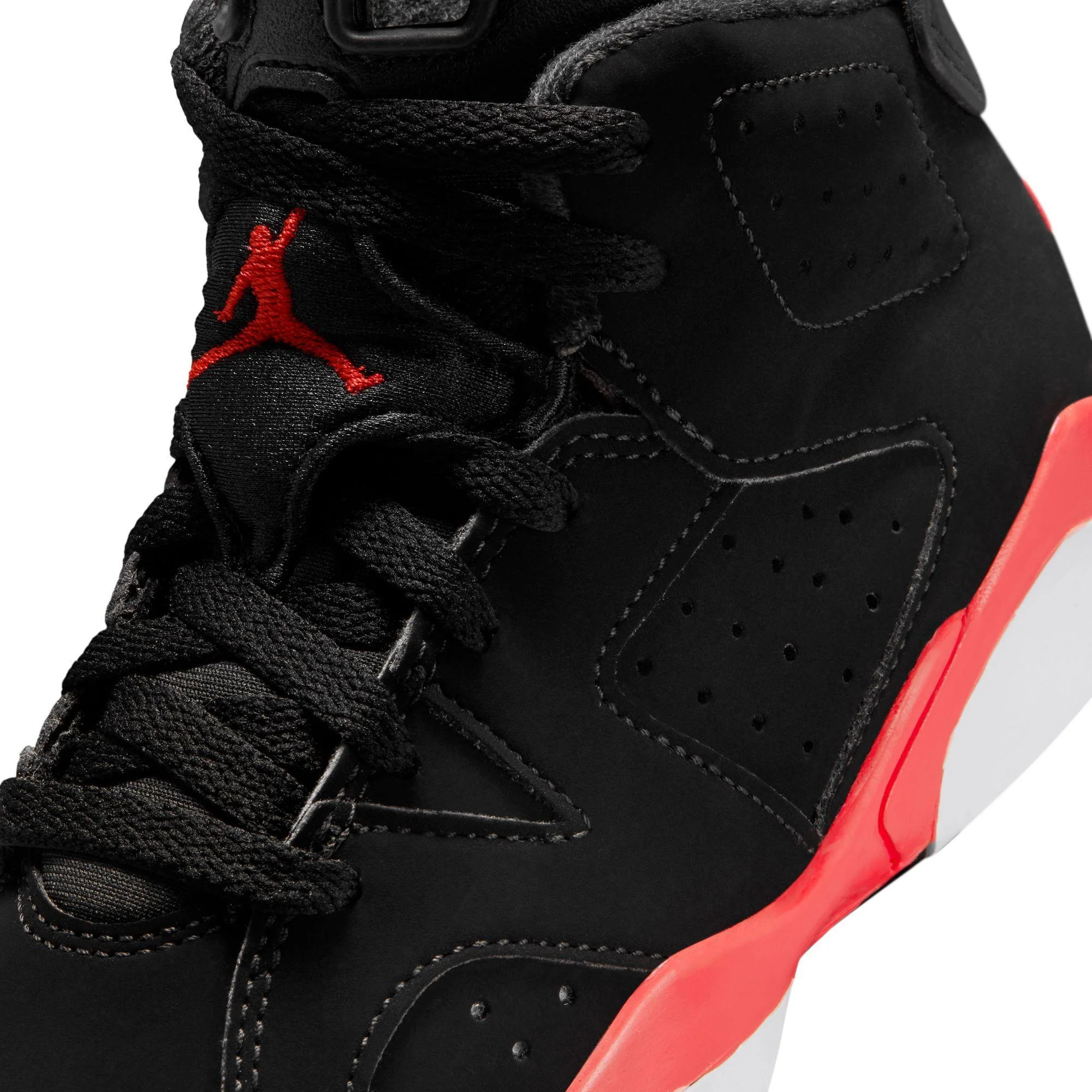 Jordan 6 Retro Little Kids' Shoes "Reverse Infrared" - Image 6