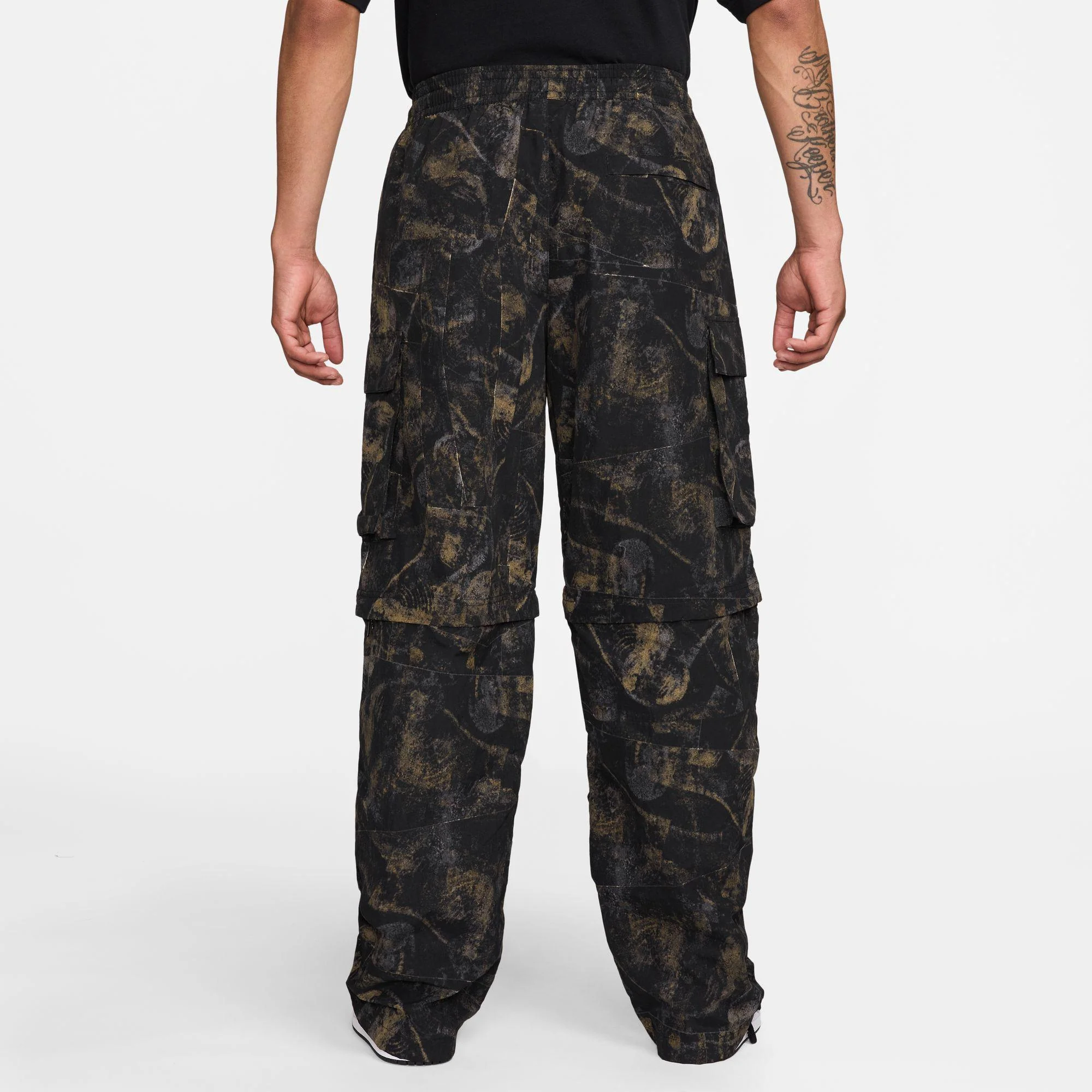Jordan Brooklyn Men's Hike Mike Convertible Pants Black - Image 2