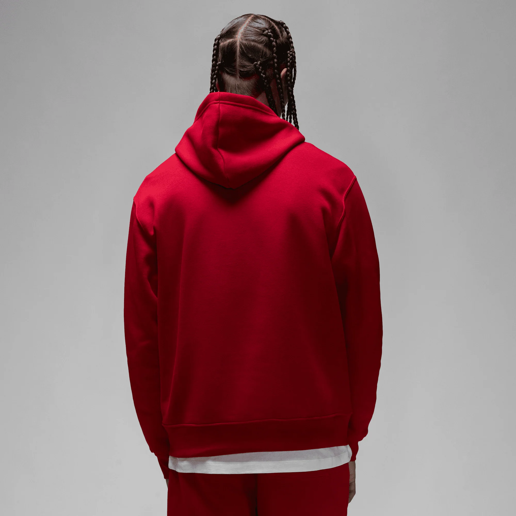 JORDAN ESSENTIAL HOODIE (RED) - Image 3