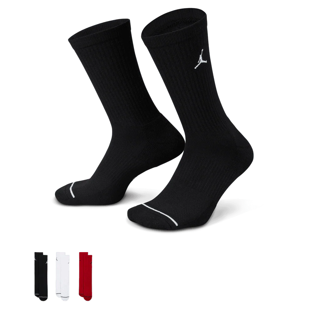 Jordan Everyday Crew Socks (3 pairs)