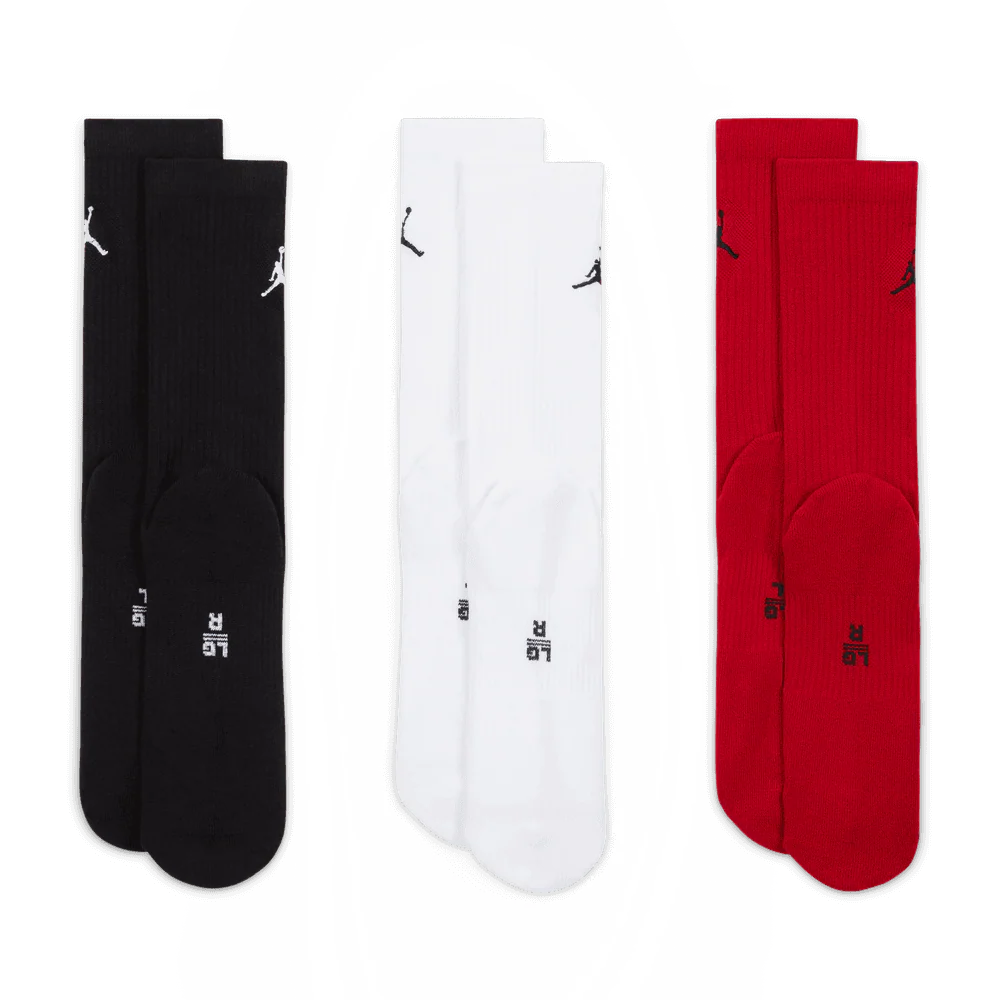 Jordan Everyday Crew Socks (3 pairs) - Image 3