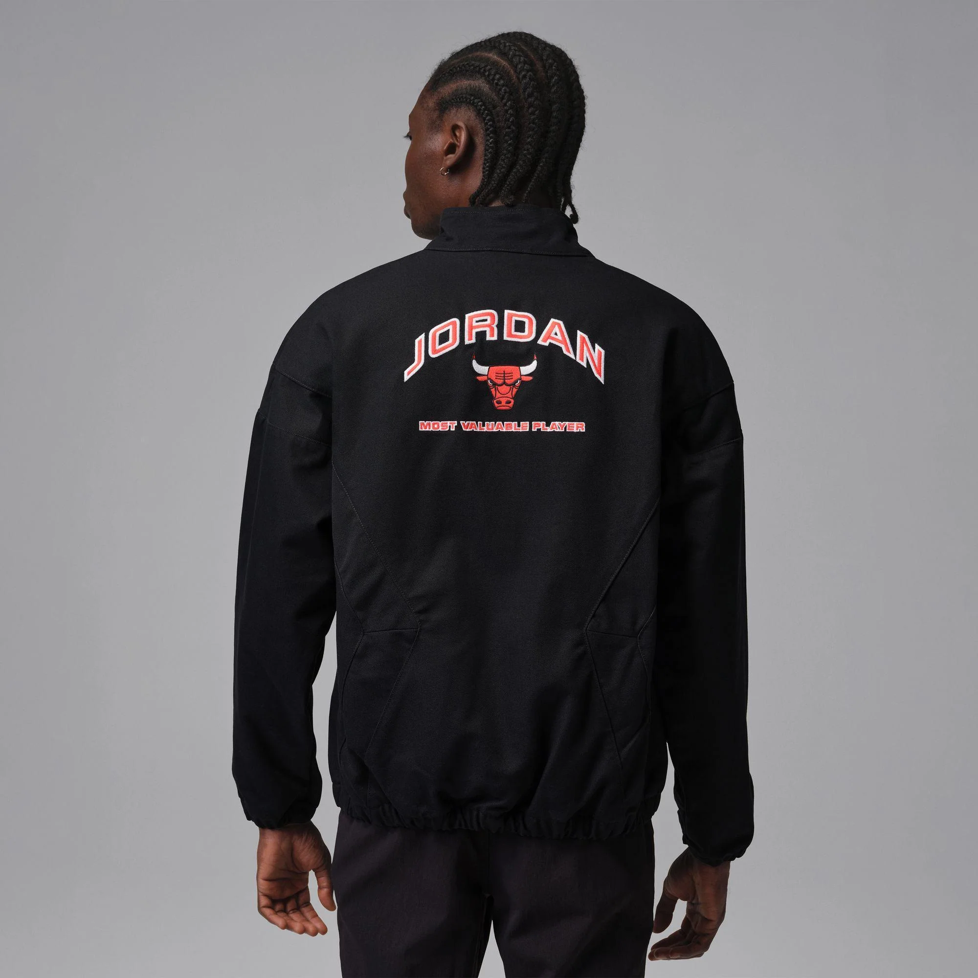 Jordan Flight Men's Graphic Workwear Jacket Black - Image 2