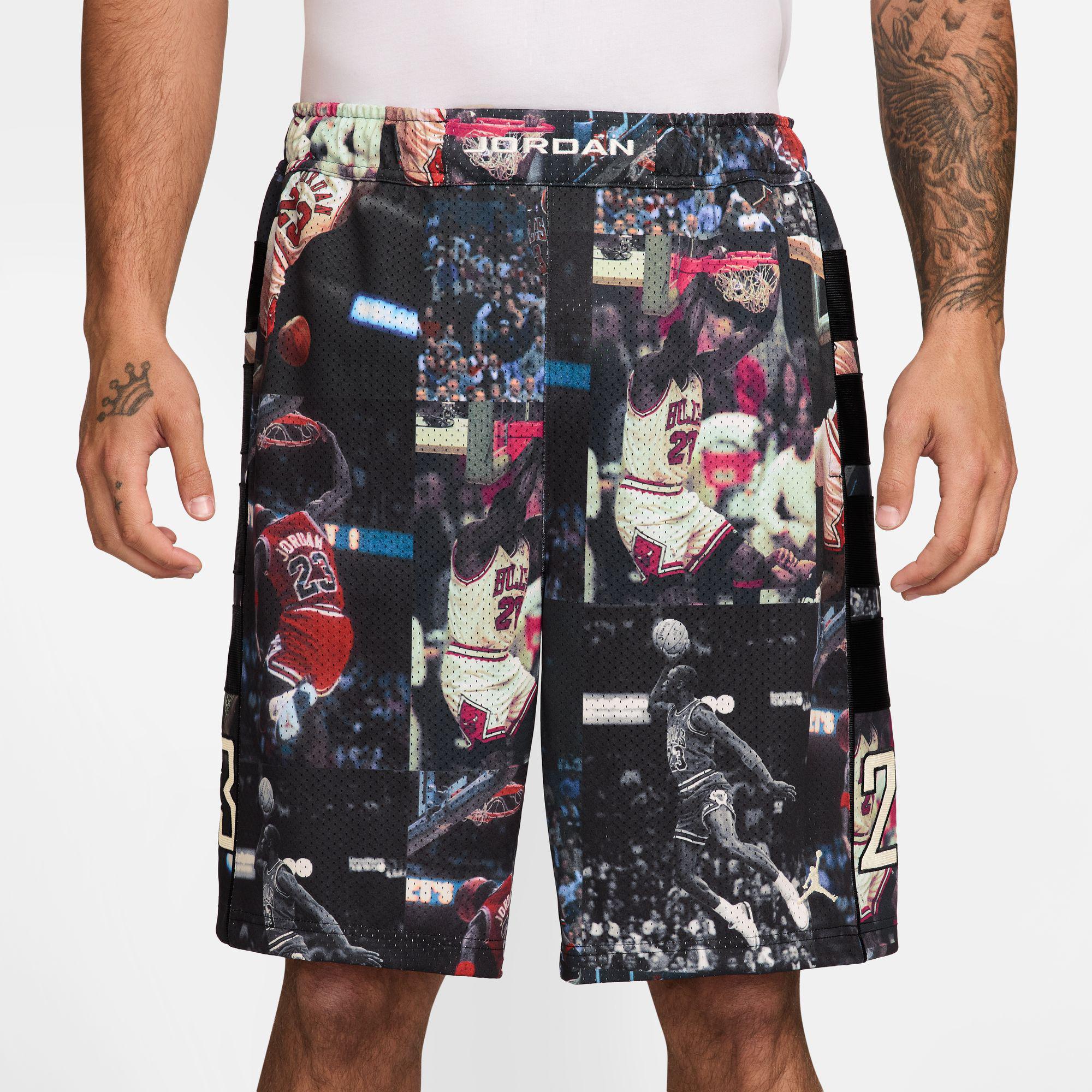 Jordan Flight Men's Printed Cat Scratch Shorts