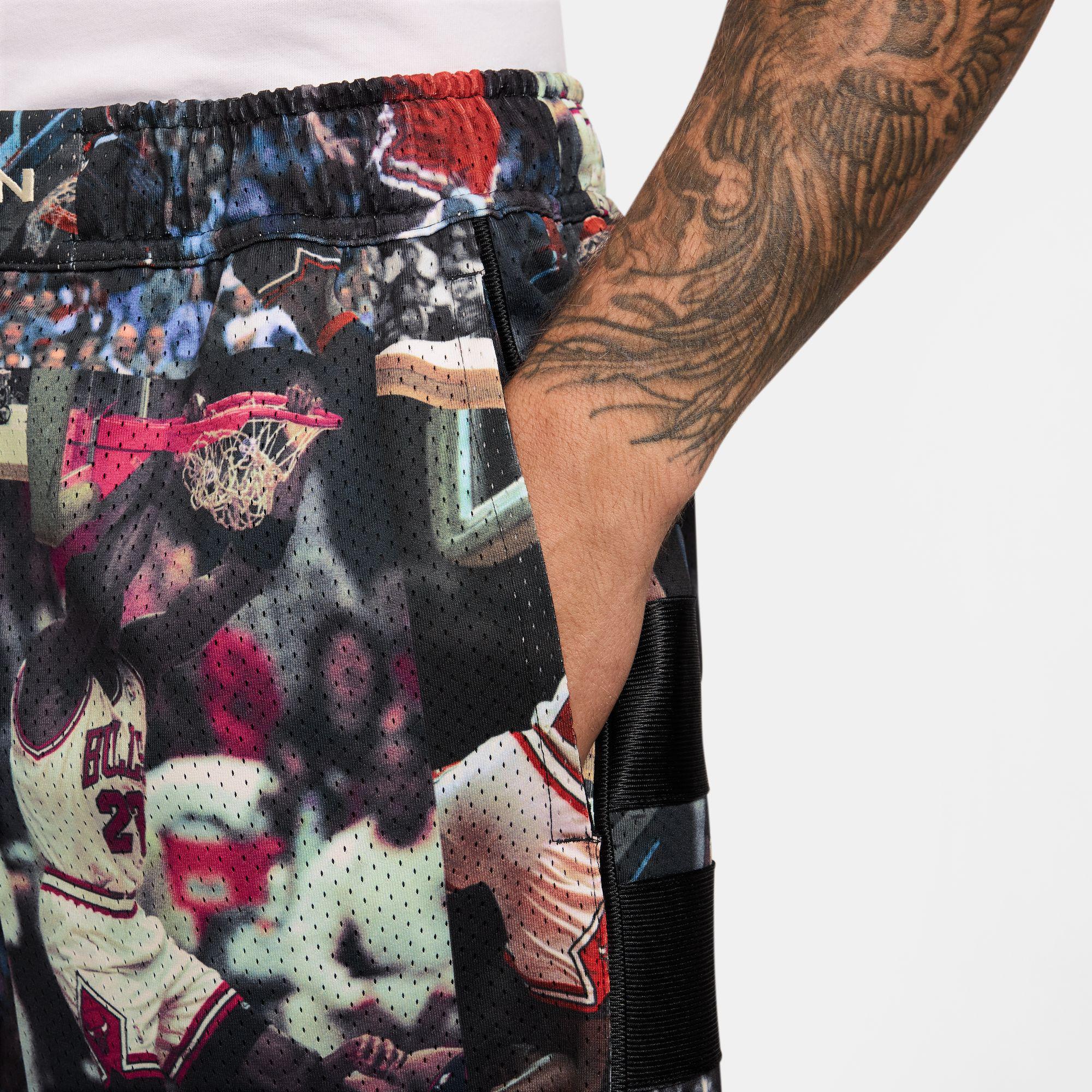 Jordan Flight Men's Printed Cat Scratch Shorts - Image 3