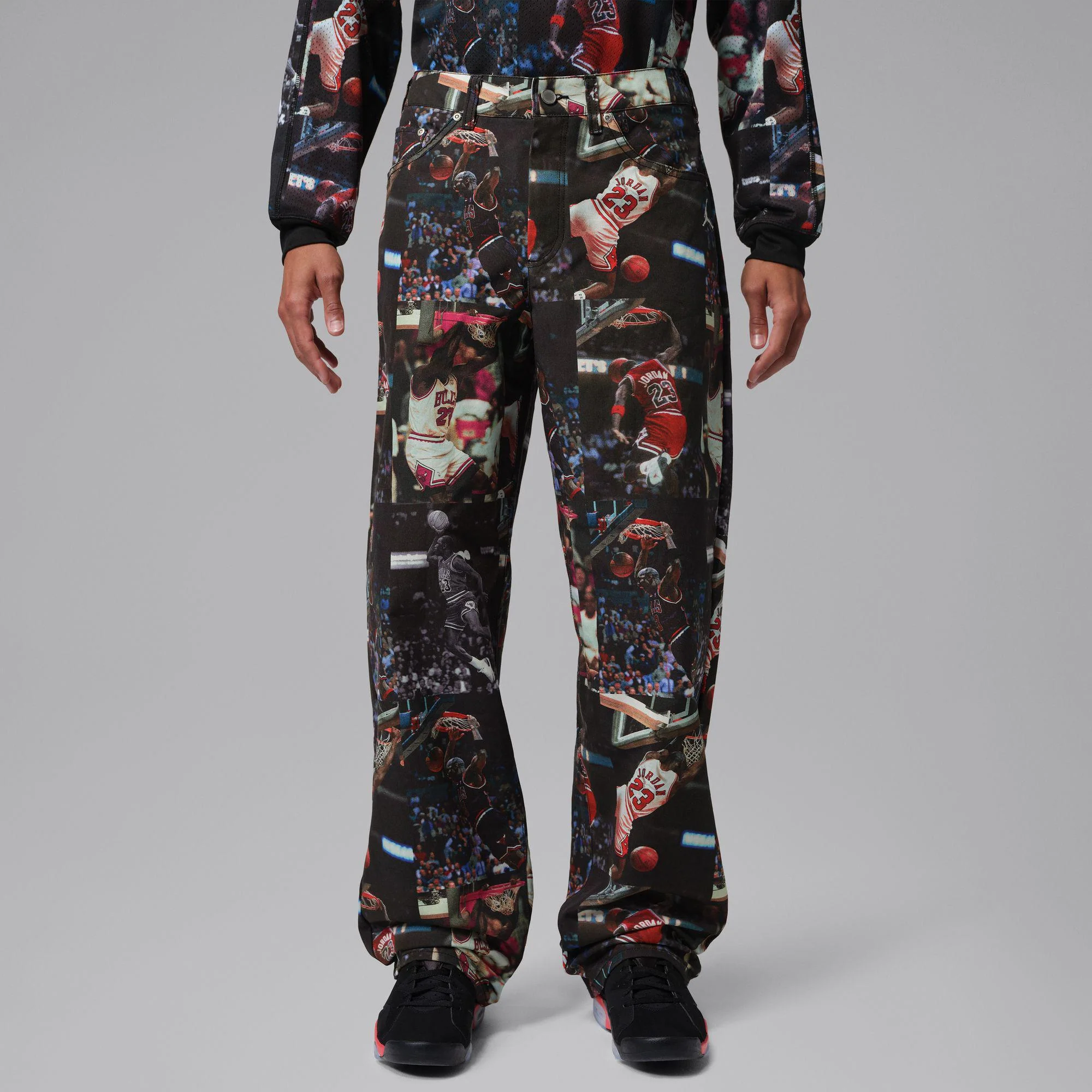 Jordan Flight Men's Woven Pants Black