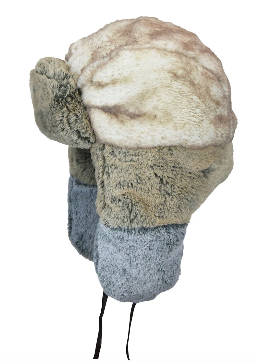 KANGOL MULTI FAUX FUR TRAPPER