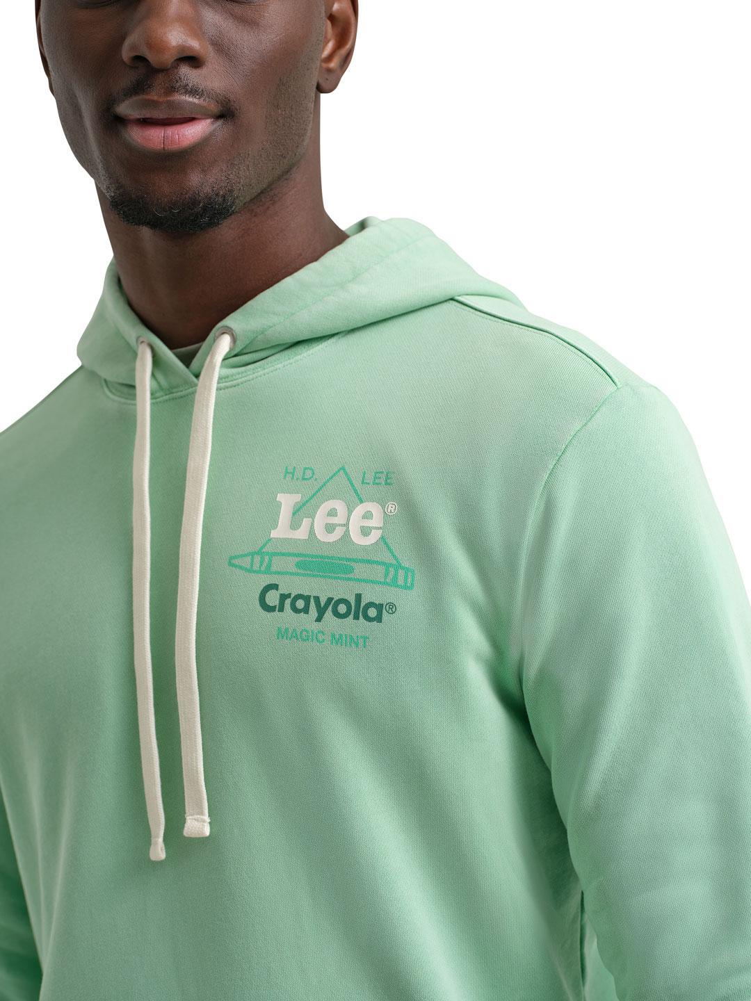 Lee x Crayola Hoodie Magic Mint - Image 3