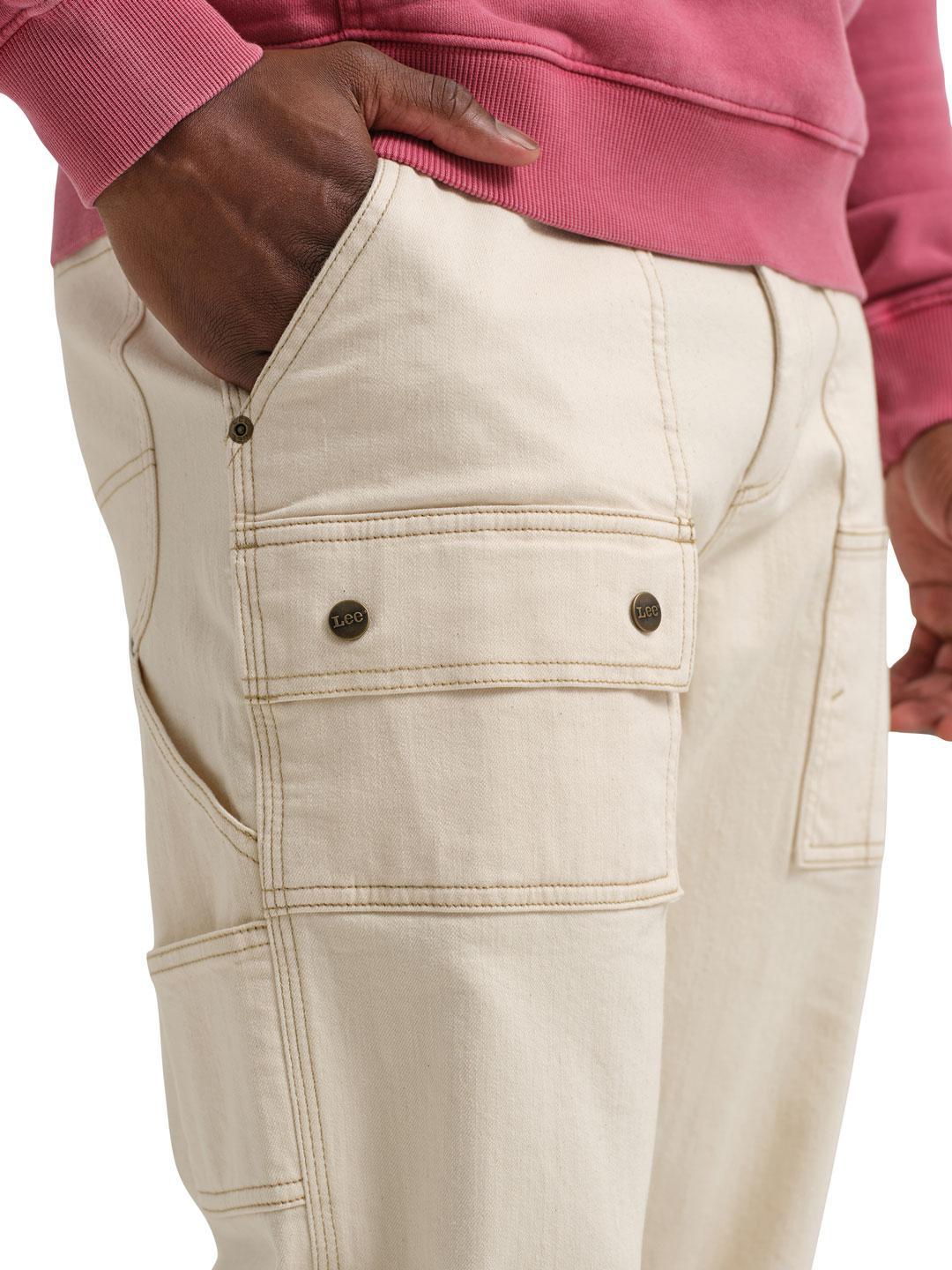 Lee x Crayola Men's Carpenter Pant Ecru - Image 3