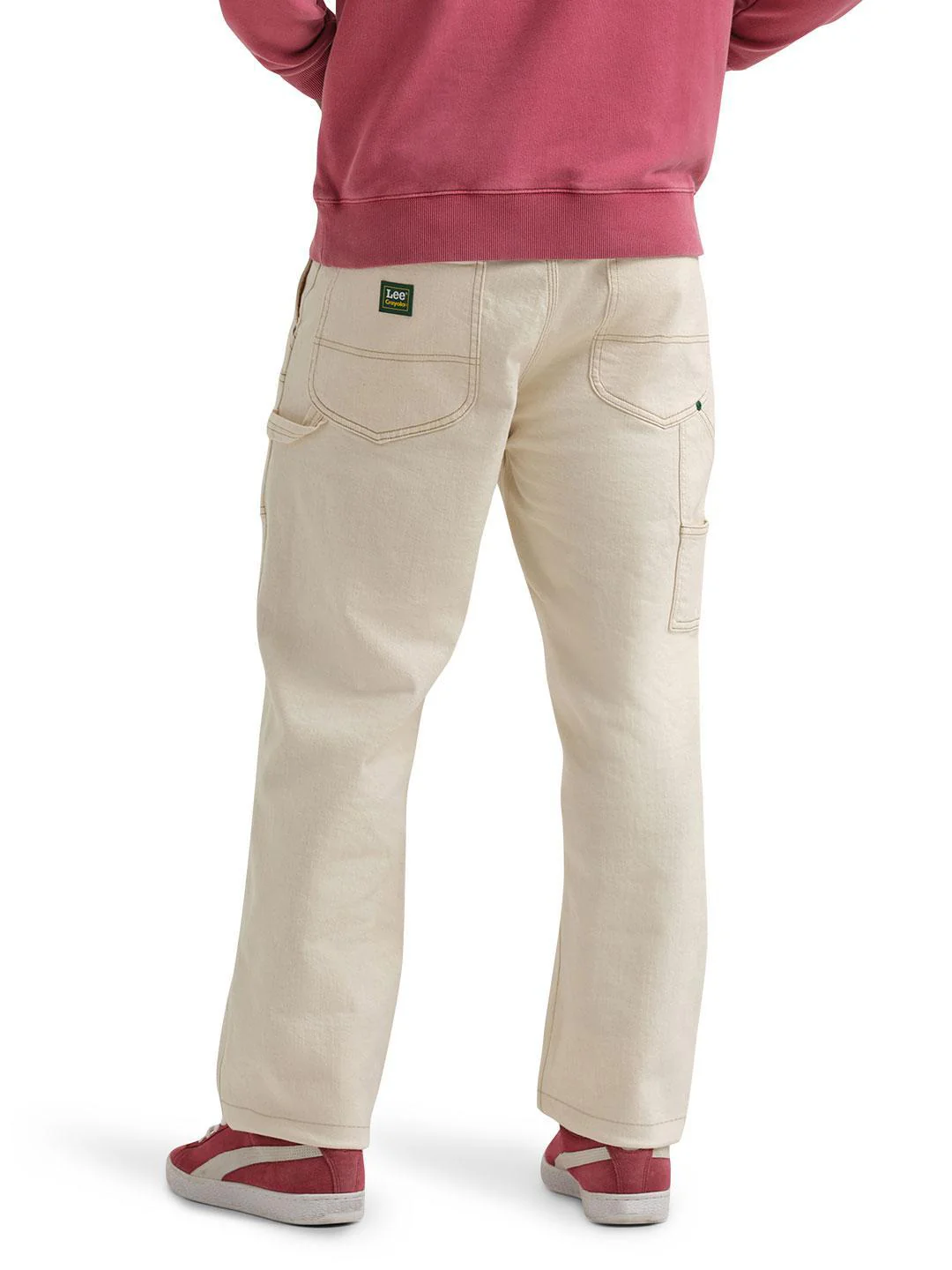 Lee x Crayola Men's Carpenter Pant Ecru - Image 6