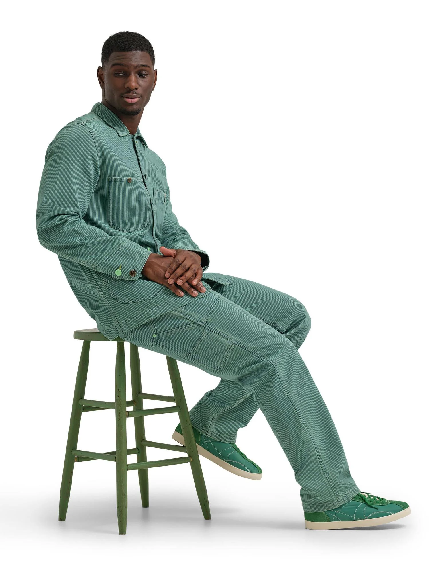 Lee x Crayola Men's Carpenter Pant Magic Mint - Image 3