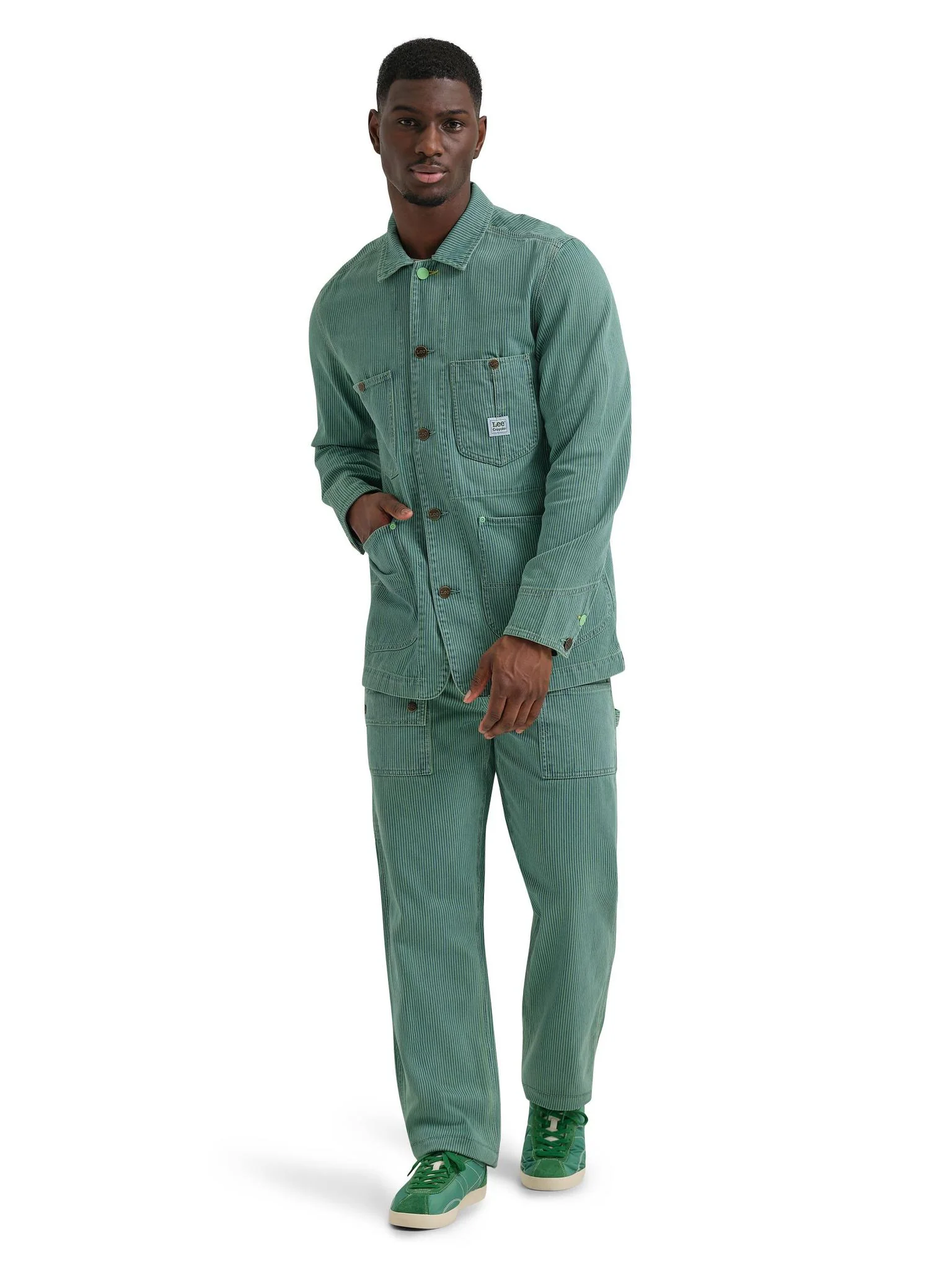 Lee x Crayola Men's Carpenter Pant Magic Mint - Image 8