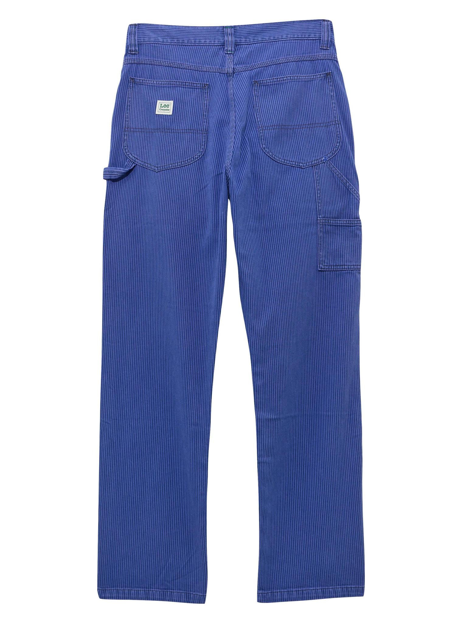 Lee x Crayola Men's Carpenter Pant Violet Blue - Image 3