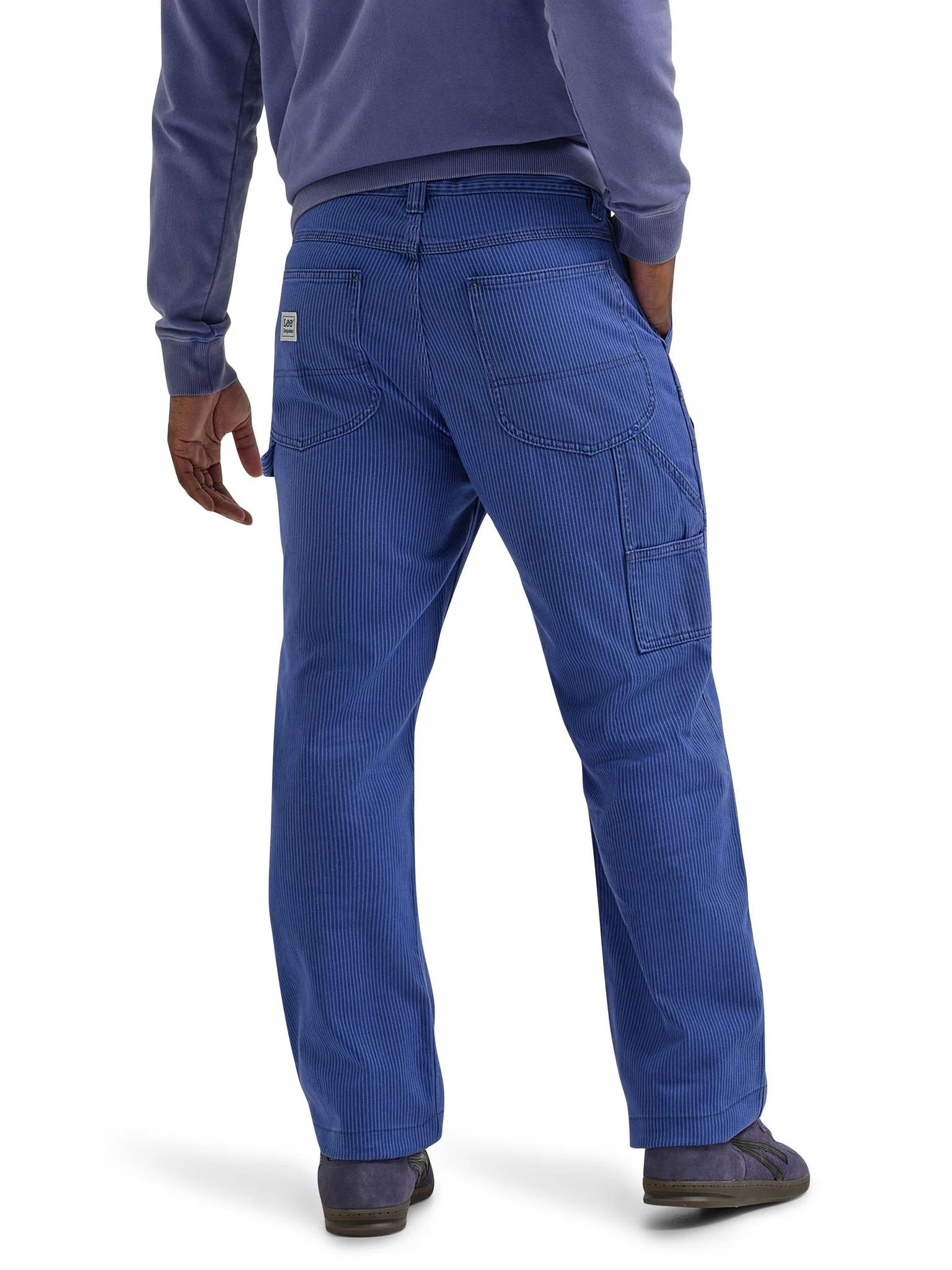 Lee x Crayola Men's Carpenter Pant Violet Blue - Image 4