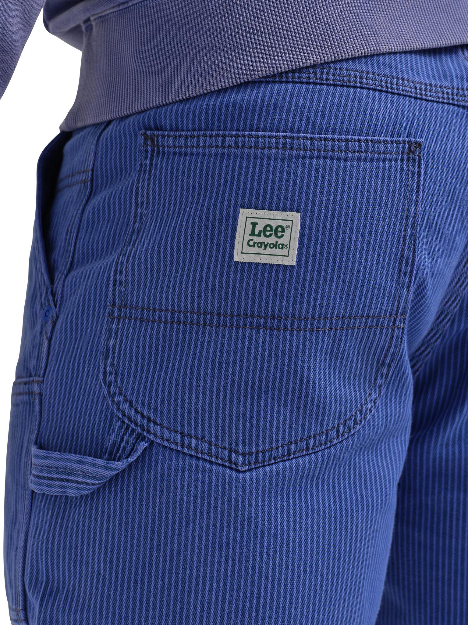 Lee x Crayola Men's Carpenter Pant Violet Blue - Image 5