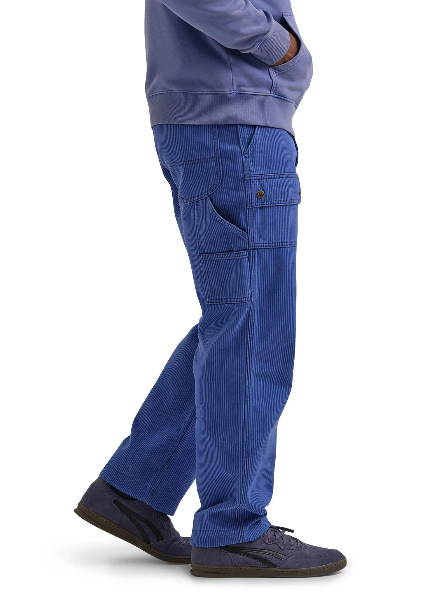 Lee x Crayola Men's Carpenter Pant Violet Blue - Image 8